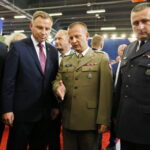 Międzynarodowy Salon Przemysłu Obronnego, Wizyta prezydenta RP, Andrzeja Dudy w Targach Kielce / Marzena Mąkosa / Radio Kielce