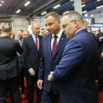 Międzynarodowy Salon Przemysłu Obronnego, Wizyta prezydenta RP, Andrzeja Dudy w Targach Kielce / Marzena Mąkosa / Radio Kielce