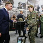 Międzynarodowy Salon Przemysłu Obronnego, Wizyta prezydenta RP, Andrzeja Dudy w Targach Kielce / Marzena Mąkosa / Radio Kielce
