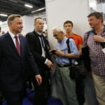 Międzynarodowy Salon Przemysłu Obronnego, Wizyta prezydenta RP, Andrzeja Dudy w Targach Kielce / Marzena Mąkosa / Radio Kielce