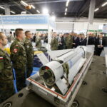 Międzynarodowy Salon Przemysłu Obronnego, Wizyta prezydenta RP, Andrzeja Dudy w Targach Kielce / Marzena Mąkosa / Radio Kielce