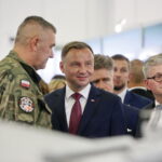 Międzynarodowy Salon Przemysłu Obronnego, Wizyta prezydenta RP, Andrzeja Dudy w Targach Kielce / Marzena Mąkosa / Radio Kielce