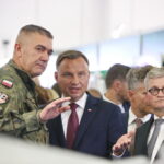 Międzynarodowy Salon Przemysłu Obronnego, Wizyta prezydenta RP, Andrzeja Dudy w Targach Kielce / Marzena Mąkosa / Radio Kielce