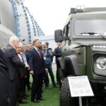 Międzynarodowy Salon Przemysłu Obronnego, Wizyta prezydenta RP, Andrzeja Dudy w Targach Kielce / Marzena Mąkosa / Radio Kielce