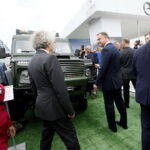 Międzynarodowy Salon Przemysłu Obronnego, Wizyta prezydenta RP, Andrzeja Dudy w Targach Kielce / Marzena Mąkosa / Radio Kielce