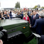 Międzynarodowy Salon Przemysłu Obronnego, Wizyta prezydenta RP, Andrzeja Dudy w Targach Kielce / Marzena Mąkosa / Radio Kielce