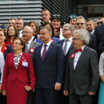 Międzynarodowy Salon Przemysłu Obronnego, Wizyta prezydenta RP, Andrzeja Dudy w Targach Kielce / Marzena Mąkosa / Radio Kielce