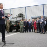 Spotkanie prezydenta RP, Andrzeja Dudy z parlamentarzystami i dziennikarzami w Targach Kielce. Na zdjęciu: Andrzej Duda - prezydent RP / Marzena Mąkosa / Radio Kielce