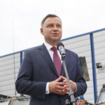 Spotkanie prezydenta RP, Andrzeja Dudy z parlamentarzystami i dziennikarzami w Targach Kielce. Na zdjęciu: Andrzej Duda - prezydent RP / Marzena Mąkosa / Radio Kielce