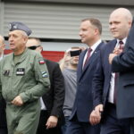 Spotkanie prezydenta RP, Andrzeja Dudy z parlamentarzystami i dziennikarzami w Targach Kielce. Na zdjęciu: Andrzej Duda - prezydent RP / Marzena Mąkosa / Radio Kielce