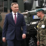 Spotkanie prezydenta RP, Andrzeja Dudy z parlamentarzystami i dziennikarzami w Targach Kielce. Na zdjęciu: Andrzej Duda - prezydent RP / Marzena Mąkosa / Radio Kielce