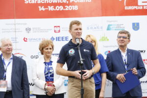 Otwarcie European Rover Challenge. Przemawia Tim Peake / Marzena Mąkosa / Radio Kielce