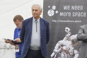 Otwarcie European Rover Challenge. Na zdjęciu: prof Wiesław Trąmpczyński / Marzena Mąkosa / Radio Kielce