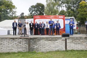 Otwarcie European Rover Challenge. Łukasz Wilczyński - prezes Europejskiej Fundacji Kosmicznej / Marzena Mąkosa / Radio Kielce