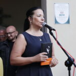 Promocja książki Edwarda Kusztala. Przemawia Magdalena Kusztal - córka artysty, dyrektor Kieleckiego Centrum Kultury / Marzena Mąkosa / Radio Kielce