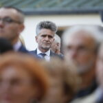 Promocja książki Edwarda Kusztala. Na zdjęciu: Krzysztof Słoń - senator RP  / Marzena Mąkosa / Radio Kielce