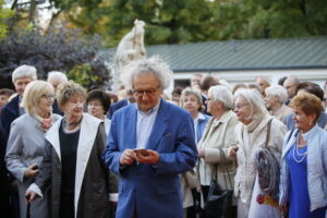 Promocja książki Edwarda Kusztala. Na zdjęciu: Andrzej Mochoń - prezes Targów Kielce / Marzena Mąkosa / Radio Kielce