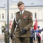 Przysięga żołnierzy Wojsk Obrony Terytorialnej. Płk Artur Barański - dowódca Świętokrzyskiej Brygady WOT / Marzena Mąkosa / Radio Kielce