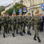 Przysięga żołnierzy Wojsk Obrony Terytorialnej / Marzena Mąkosa / Radio Kielce