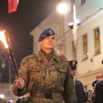 Uroczysty capstrzyk z okazji Narodowego Święta Niepodległości / Marzena Mąkosa / Radio Kielce