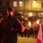 Uroczysty capstrzyk z okazji Narodowego Święta Niepodległości / Marzena Mąkosa / Radio Kielce