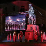 Uroczysty capstrzyk z okazji Narodowego Święta Niepodległości / Marzena Mąkosa / Radio Kielce