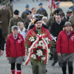 Obchody Święta Niepodległości. Kwiaty składa Chorągiew Kielecka ZHP / Marzena Mąkosa / Radio Kielce