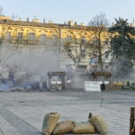 Rekonstrukcja na Placu Wolności / Marzena Mąkosa / Radio Kielce