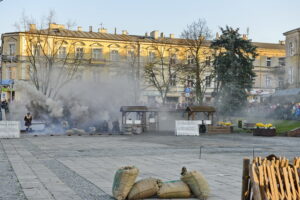 Rekonstrukcja na Placu Wolności / Marzena Mąkosa / Radio Kielce