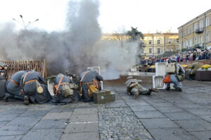 Rekonstrukcja na Placu Wolności / Marzena Mąkosa / Radio Kielce