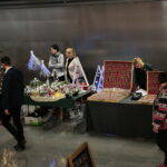 VII Ogólnopolski Festiwal Piosenki Poetyckiej i Turystycznej "Przy Kominku". Kiermasz Świąteczny, Giełda winyli i płyt CD / Marzena Mąkosa / Radio Kielce