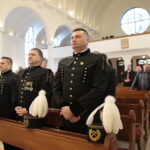 Msza święta w parafii św. Franciszka z Asyżu w Kielcach. Poświęcenie sztandaru / Marzena Mąkosa / Radio Kielce