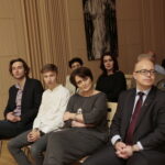 Recital fortepianowy na stulecie stosunków dyplomatycznych Polski i USA. Po prawej Artur Sobolewski - dyrektor Wydziału Kultury, Sportu i Promocji Miasta w kieleckim ratuszu / Marzena Mąkosa / Radio Kielce