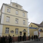 Uruchomienie zegara z kurantem na dawnym budynku Straży Ogniowej / Marzena Mąkosa / Radio Kielce