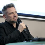 „Misja Wołyń” - spotkanie z cyklu „Kłopoty z historią” w Centrum Edukacyjnym IPN  „Przystanek Historia” w Kielcach. Na zdjęciu: Jacek Bury, organizator akcji porządkowania polskich cmentarzy parafialnych, znajdujących się na terytorium dzisiejszej Ukrainy / Marzena Mąkosa / Radio Kielce