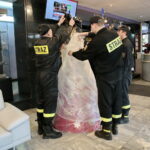 Akcja "Choinka pod choinkę 2018". Choinka Straży Pożarnej / Marzena Mąkosa / Radio Kielce