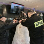 Akcja "Choinka pod choinkę 2018". Choinka Straży Pożarnej / Marzena Mąkosa / Radio Kielce