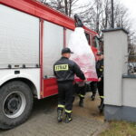 Akcja "Choinka pod choinkę 2018". Choinka Straży Pożarnej / Marzena Mąkosa / Radio Kielce