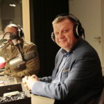 Finał akcji "Choinka pod choinkę". Dzień pierwszy. Na zdjęciu senator Jarosław Rusiecki / Marzena Mąkosa / Radio Kielce