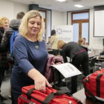 Podsumowanie projektu "Akademia Bezpieczeństwa" w Komendzie Miejskiej Policji w Kielcach / Marzena Mąkosa / Radio Kielce