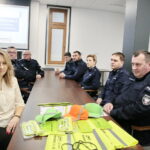 Podsumowanie projektu "Akademia Bezpieczeństwa" w Komendzie Miejskiej Policji w Kielcach / Marzena Mąkosa / Radio Kielce