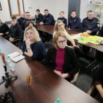 Podsumowanie projektu "Akademia Bezpieczeństwa" w Komendzie Miejskiej Policji w Kielcach / Marzena Mąkosa / Radio Kielce