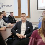 Podsumowanie projektu "Akademia Bezpieczeństwa" w Komendzie Miejskiej Policji w Kielcach / Marzena Mąkosa / Radio Kielce