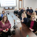 Podsumowanie projektu "Akademia Bezpieczeństwa" w Komendzie Miejskiej Policji w Kielcach / Marzena Mąkosa / Radio Kielce