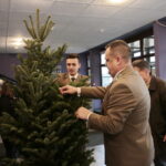 Akcja "Choinka pod choinkę". Drzewko przygotowane przez leśników / Marzena Mąkosa / Radio Kielce