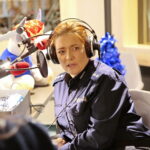 Choinka pod choinkę. Drugi dzień akcji. Na zdjęciu: asp. sztab. Małgorzata Sałapa-Bazak / Marzena Mąkosa / Radio Kielce