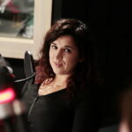 Akcja "Choinka pod choinkę". Trzeci dzień. Spotkanie z dziećmi z Dziecięcej Drużyny Pożarniczej z Woli Morawickiej oraz Pauliną Piecyk - opiekunką drużyny i druhną Wiktorią Rejment / Marzena Mąkosa / Radio Kielce