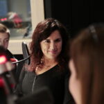 Akcja "Choinka pod choinkę". Trzeci dzień. Spotkanie z dziećmi z Dziecięcej Drużyny Pożarniczej z Woli Morawickiej oraz Pauliną Piecyk - opiekunką drużyny i druhną Wiktorią Rejment / Marzena Mąkosa / Radio Kielce