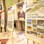 Wigilia służb mundurowych w Wojewódzkim Domu Kultury. Wystawa / Marzena Mąkosa / Radio Kielce