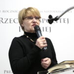 Obchody 37. rocznicy wprowadzenia stanu wojennego. Spotkanie w Przystanku Historia Centrum Edukacyjnym IPN. Na zdjęciu: dr Dorota Koczwańska-Kalita - naczelnik Delegatury IPN w Kielcach / Marzena Mąkosa / Radio Kielce